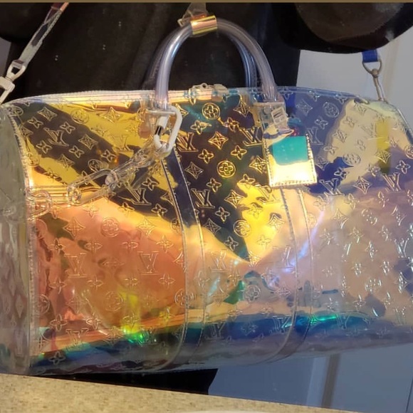 Louis Vuitton prism Virgil Abloh keepall 50 - Picture 3 of 6